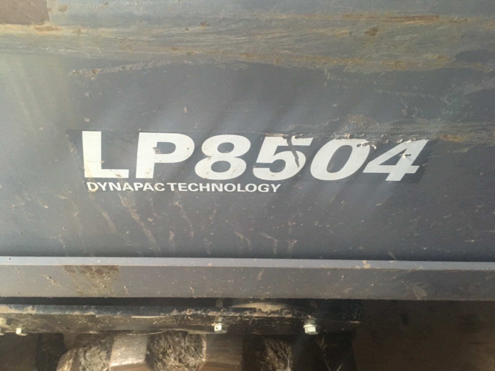 2012 copco LP8504 walk behind vibratory trench compactor