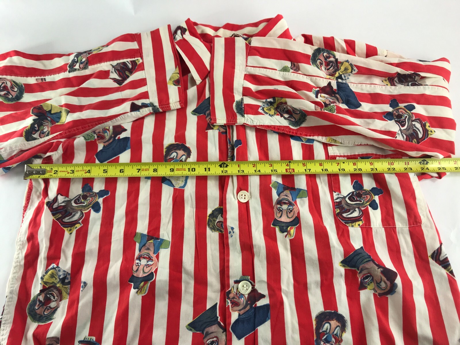 Vtg Weldon Clowns  Nightshirt Sleep Shirt Cotton Unisex Adult