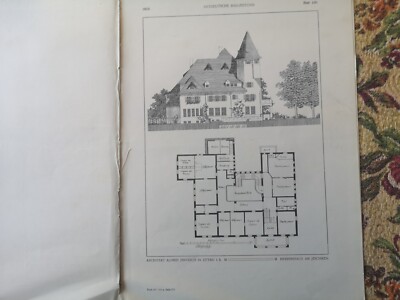 RK/...1913 OBZ 47 Haus Ještěd Jeschkeni Architekt Jentsch aus Zittau Tschechien