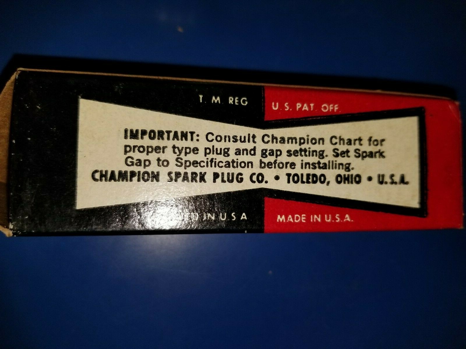 ONE VINTAGE CHAMPION 37 3/4