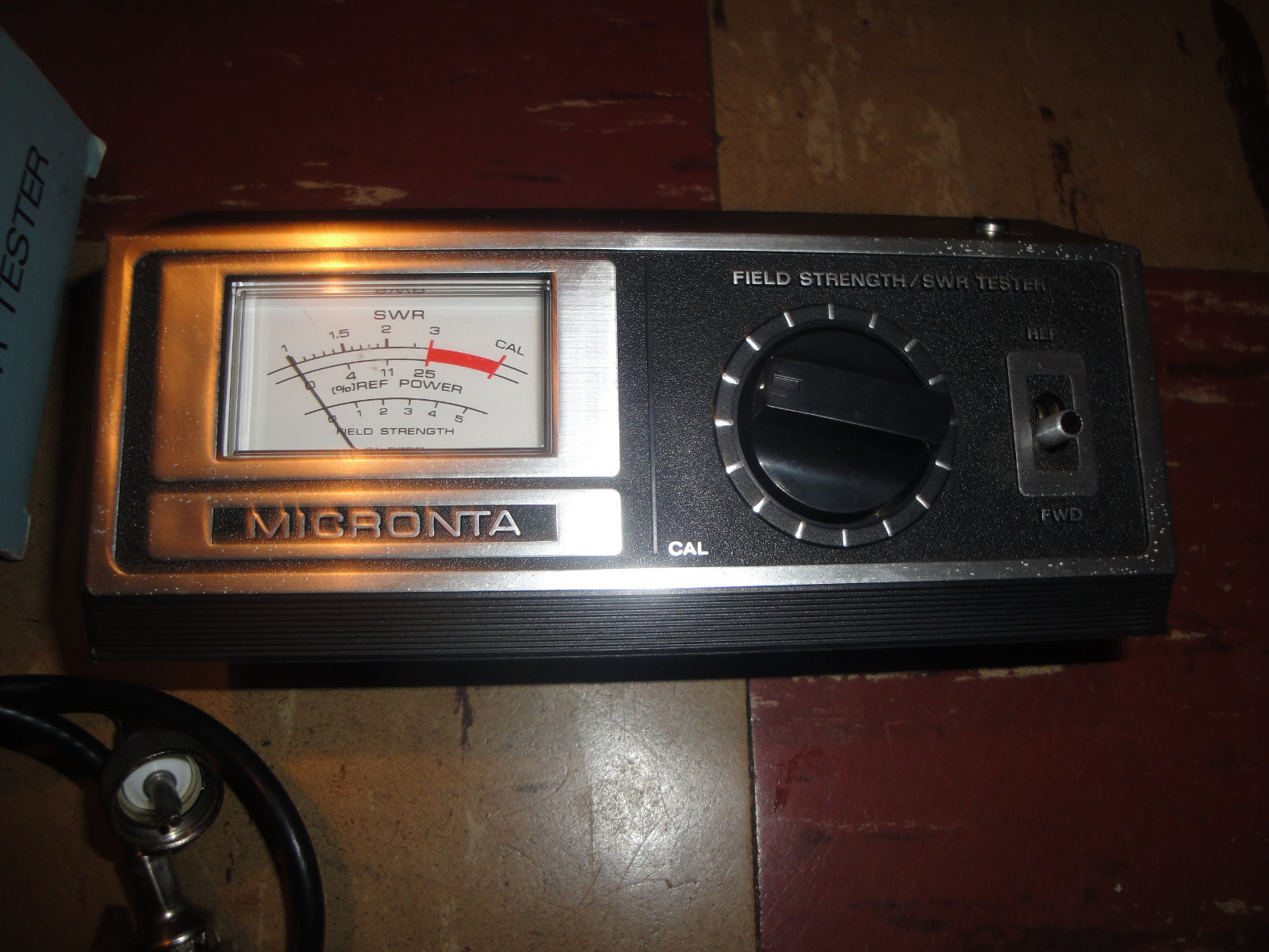 Micronta Field Strength SWR Tester  21-525B Radio Shack HAM with box LOOK!