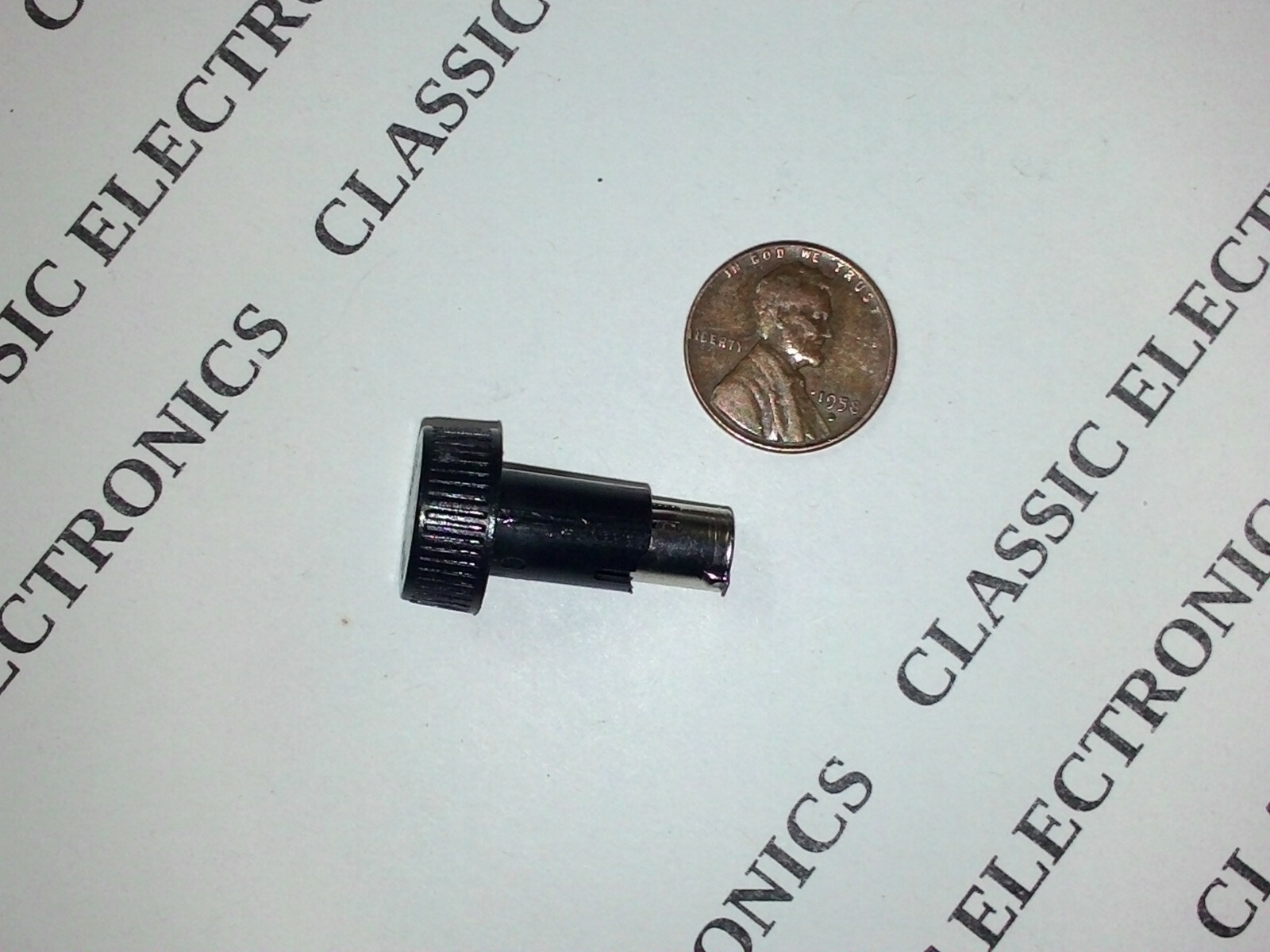 Littlefuse 345 Series Replacement Knob Fuse Holder Cap 3AG Black USA Seller