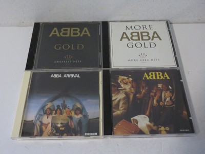 ABBA GOLD & MORE GREATEST HITS SELF TITLED ARRIVAL 4 CD LOT COLLECTION