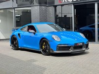 2023 Porsche 911 3.7T 992 Turbo S Coupe + CARBON BODYKIT + SHARK BLUE + 2dr Petr