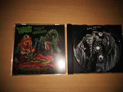 Pulmonary Fibrosis/Undying Lust For Cadaverous Molestation - The Brothers Of Gor