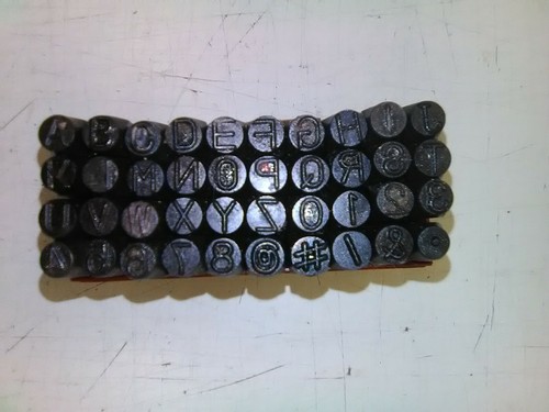 Pittsburgh Stamping Set 40 Piece 3/8