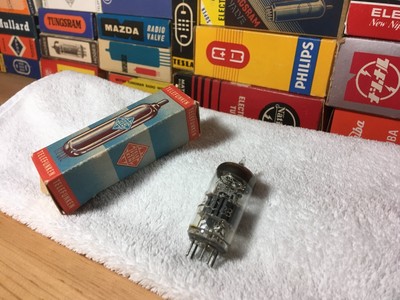 NOS 1959 Telefunken  DiamondGermany 7DJ8 ~ SmPlate HolyGrail 6DJ8/6922 PluginSub