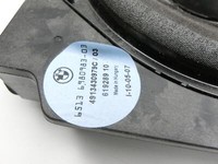BMW X3 E83 06-10 Lautsprecher Tieftöner Vorne Links BMW X3 E83 06-10 04.07.2007 65136980983 6980983... Vorschau 2
