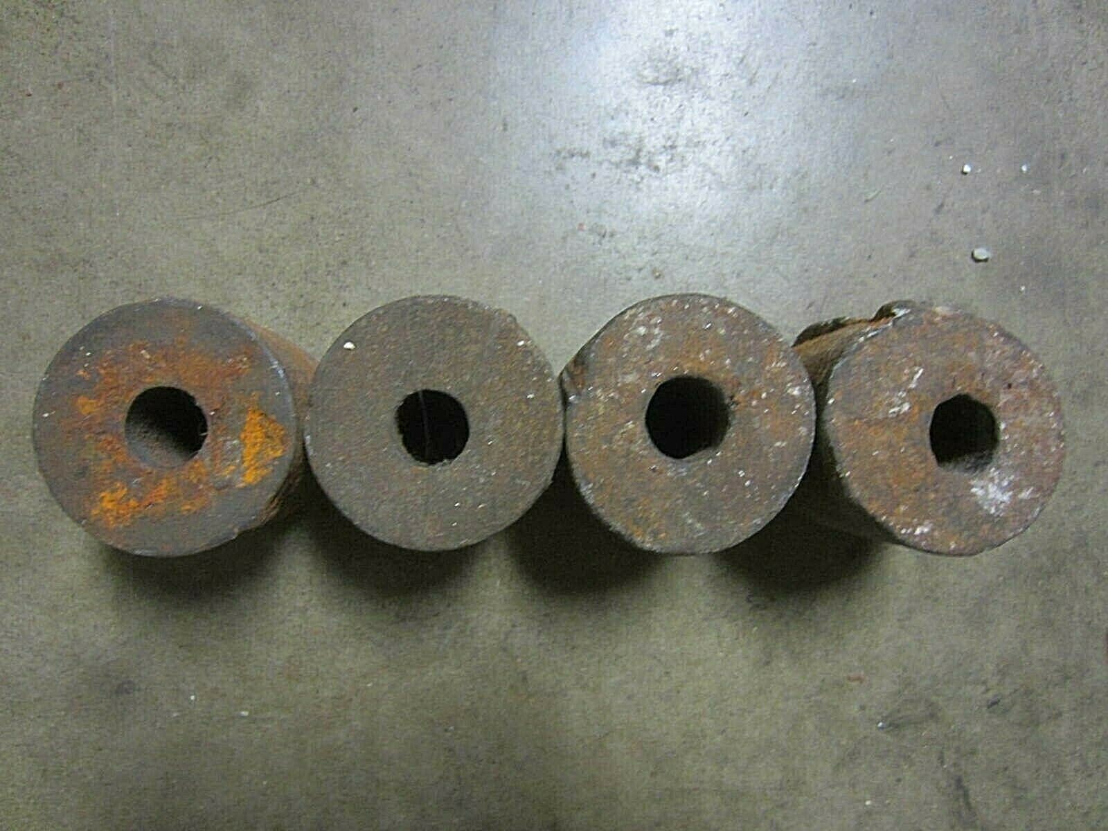 Vintage 1# Cast Iron Window Sash Weight Lot of 4