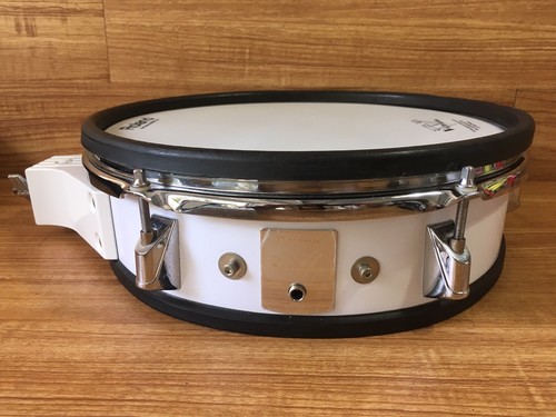 Roland PD-120 Dual Zone V Drum White for Repair or Parts pd120
