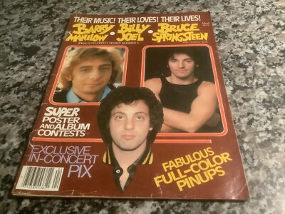 1979 magazine solely devoted to Bruce Springsteen,Barry Manilow,Billy Joel!