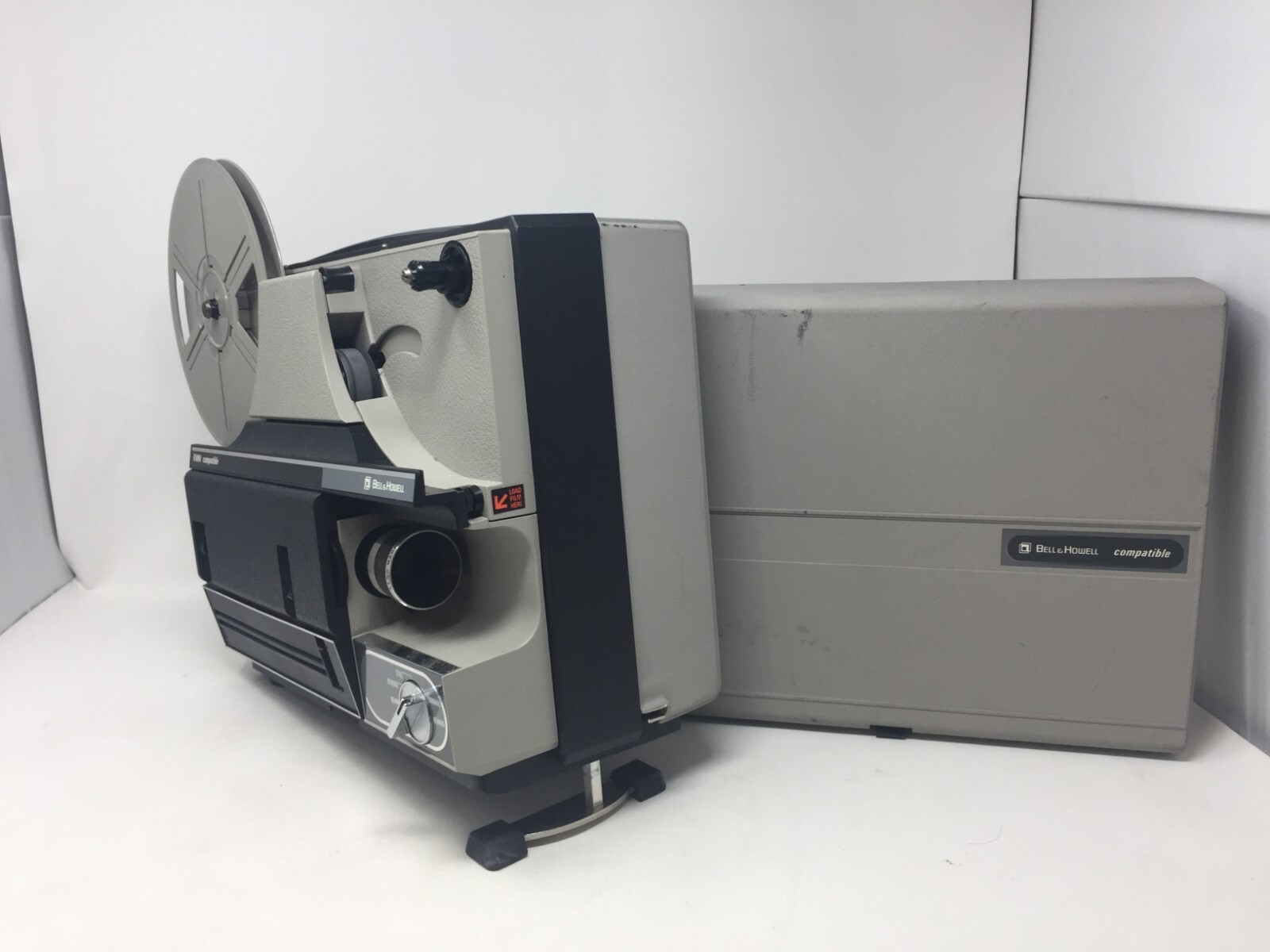 Vintage Bell & Howell 8mm Autoload Projector Model 198L, No Vintage Bell & Howell 8mm Autoload Projector Model 198L, No