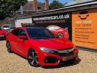 2018 Honda Civic 1.5 VTEC Turbo Prestige CVT Euro 6 (s/s) 5dr HATCHBACK Petrol A