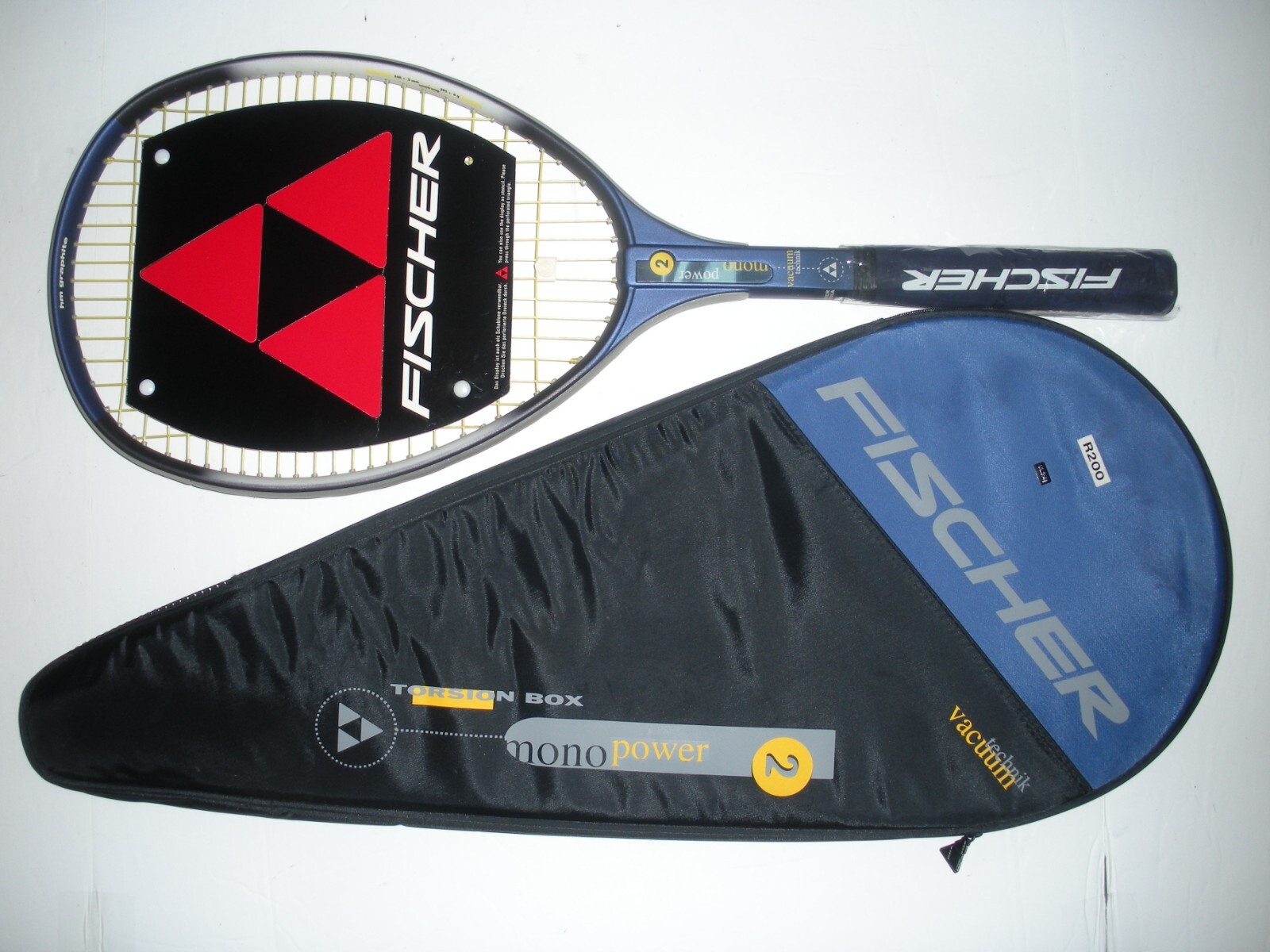 FISCHER VACUUM MONO POWER 2 MP 100 TENNIS RACQUET 4 3/8