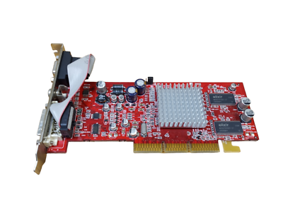 ATI RADEON 9200SE R92LE C3S AGP 128MB DDR Video GRAPHICS CARD VGA DVI RCA Out