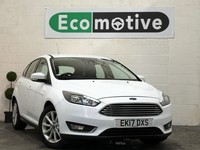 2017 Ford Focus 1.0T EcoBoost Titanium Euro 6 (s/s) 5dr HATCHBACK Petrol Manual