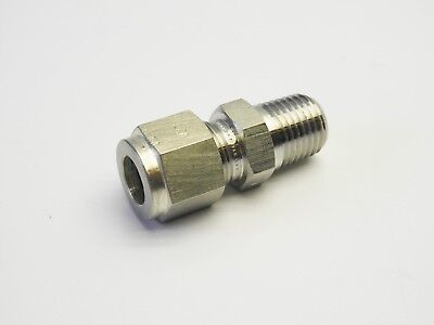 3//8 in Male O-Ring Boss x 3//8 in Male O-Ring Boss 24 Units Steel Brennan Straight Adapter