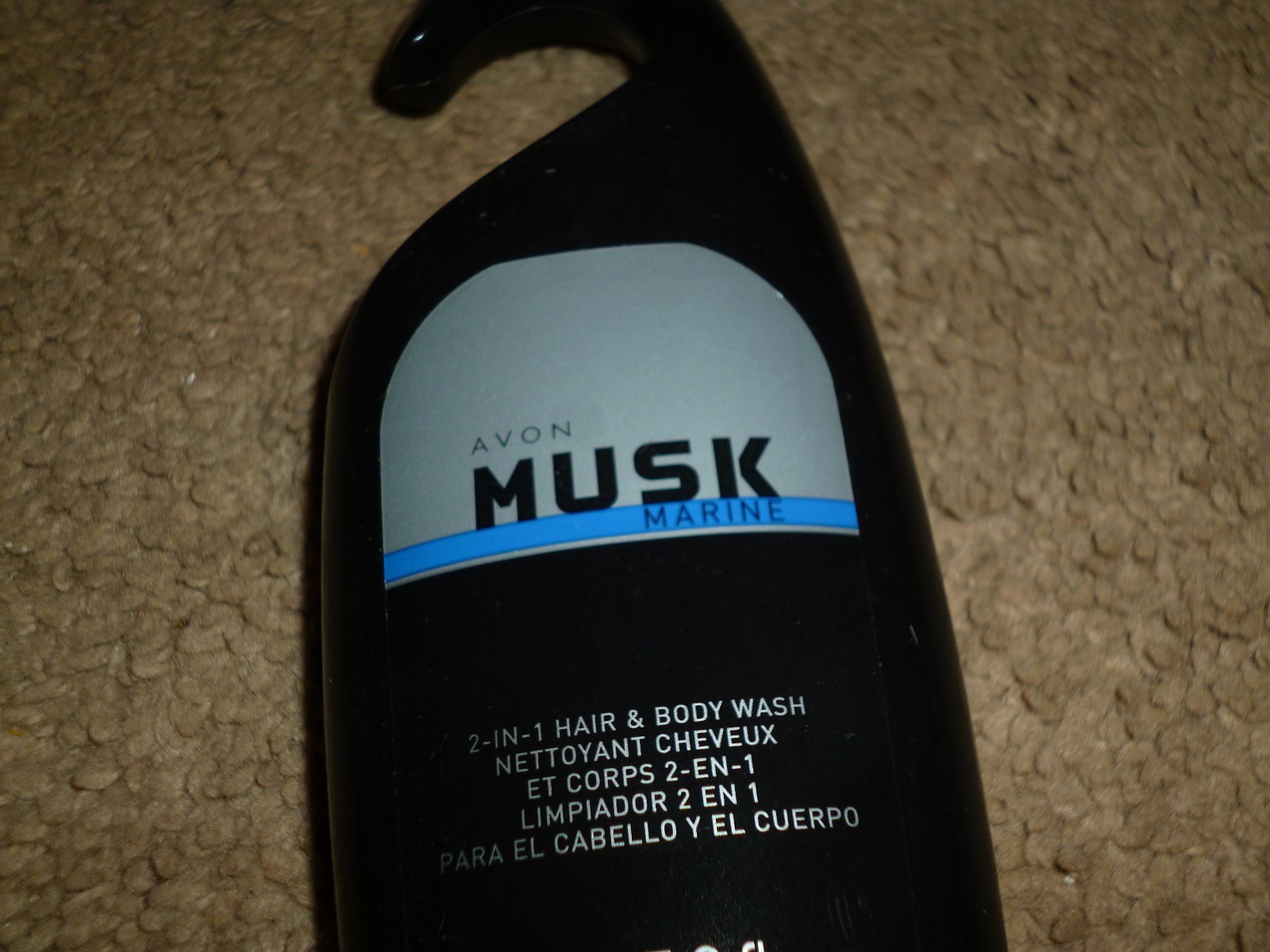 LOT OF 2 AVON MUSK MARINE for Men Hair & Body Shower Wash New