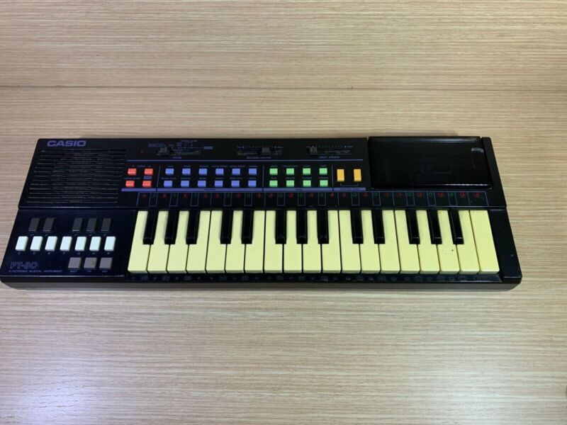 Rare in black color - Casio PT-80 Electronic Keyboard