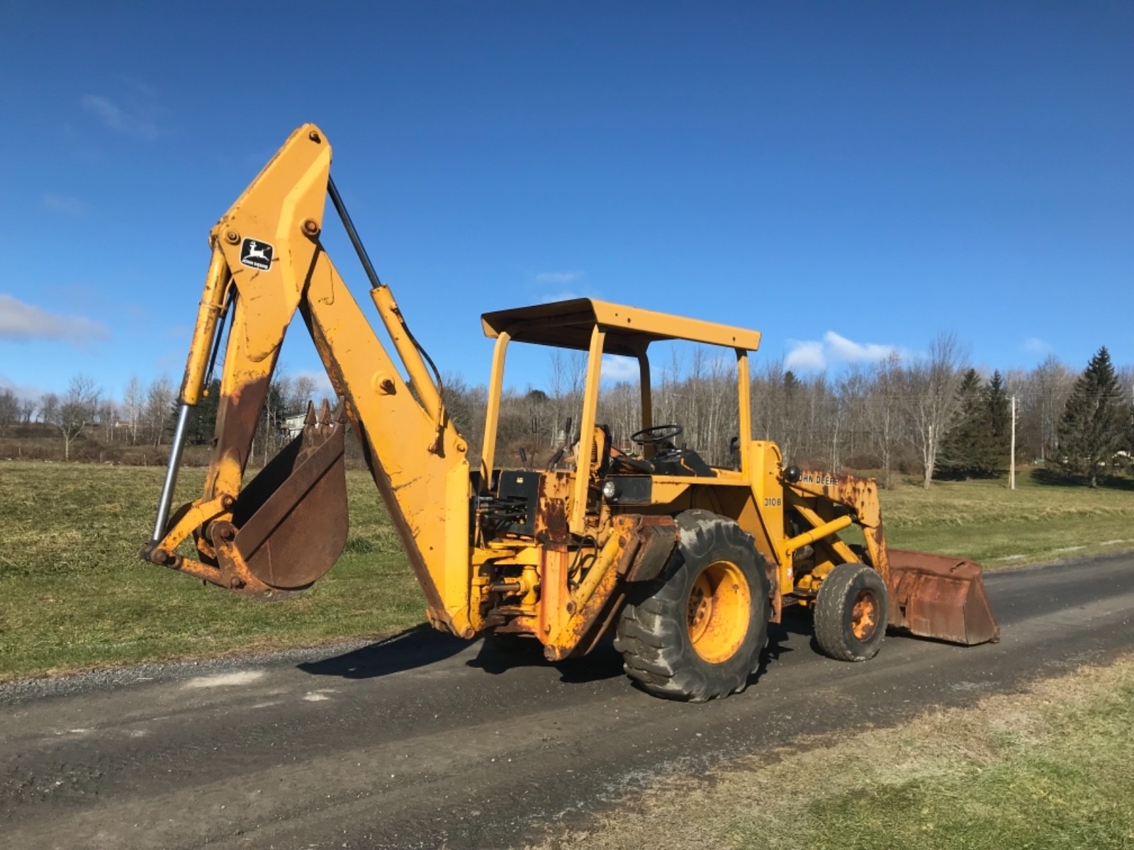 John Deere 310B loader Backhoe