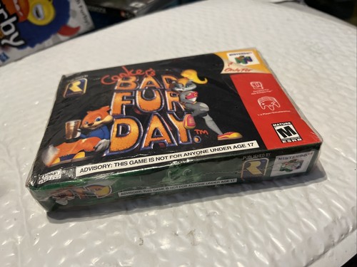 【SALE】N64 Conker's Bad Fur Day 海外版 Conker's Bad Fur Day - Authentic Nintendo 64 N64 Game - Etsy