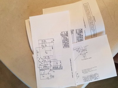 Wawasee Black Cat JB200 Operating Instructions Schematics & Schematics for JB200