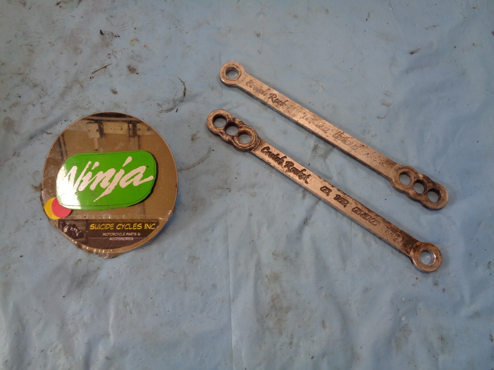 2001 ZX6R Kawasaki Ninja adjustable links suspension 00 02