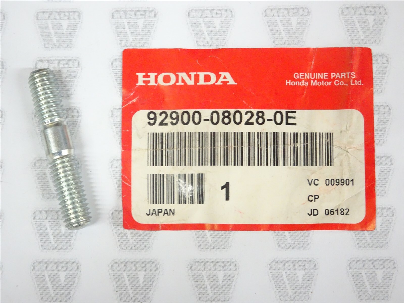 1285/2本 Honda NOS NEW 92900-08028-0E Stud Bolt 8x28 CB CT C125 Grom