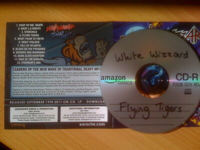 WHITE WIZZARD ~ ''Flying Tigers'' ~Brand New PROMO ONLY CD~Heavy Metal~Earache