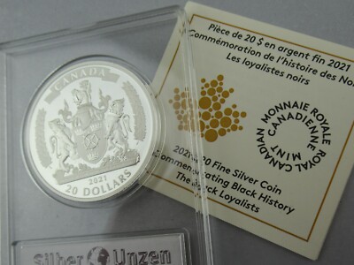 20 Dollars 2021 Kanada Canada - The Black Loyalist - Black History ║ M405