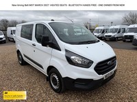 2021 Ford Transit Custom 2.0 280 EcoBlue Leader Crew Van Double Cab 5dr Diesel M