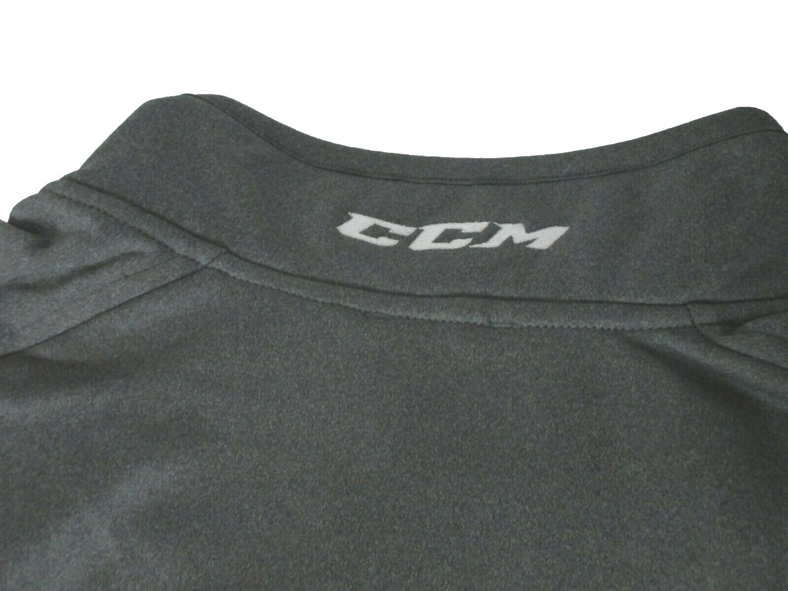 CCM Hockey Grey Soft Shell Jacket Size 3XL