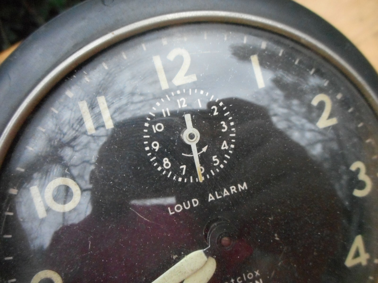 VINTAGE WESTCLOX BLACK BIG BEN LOUD ALARM 48 H 2A ALARM CLOCK FOR PARTS REPAIR