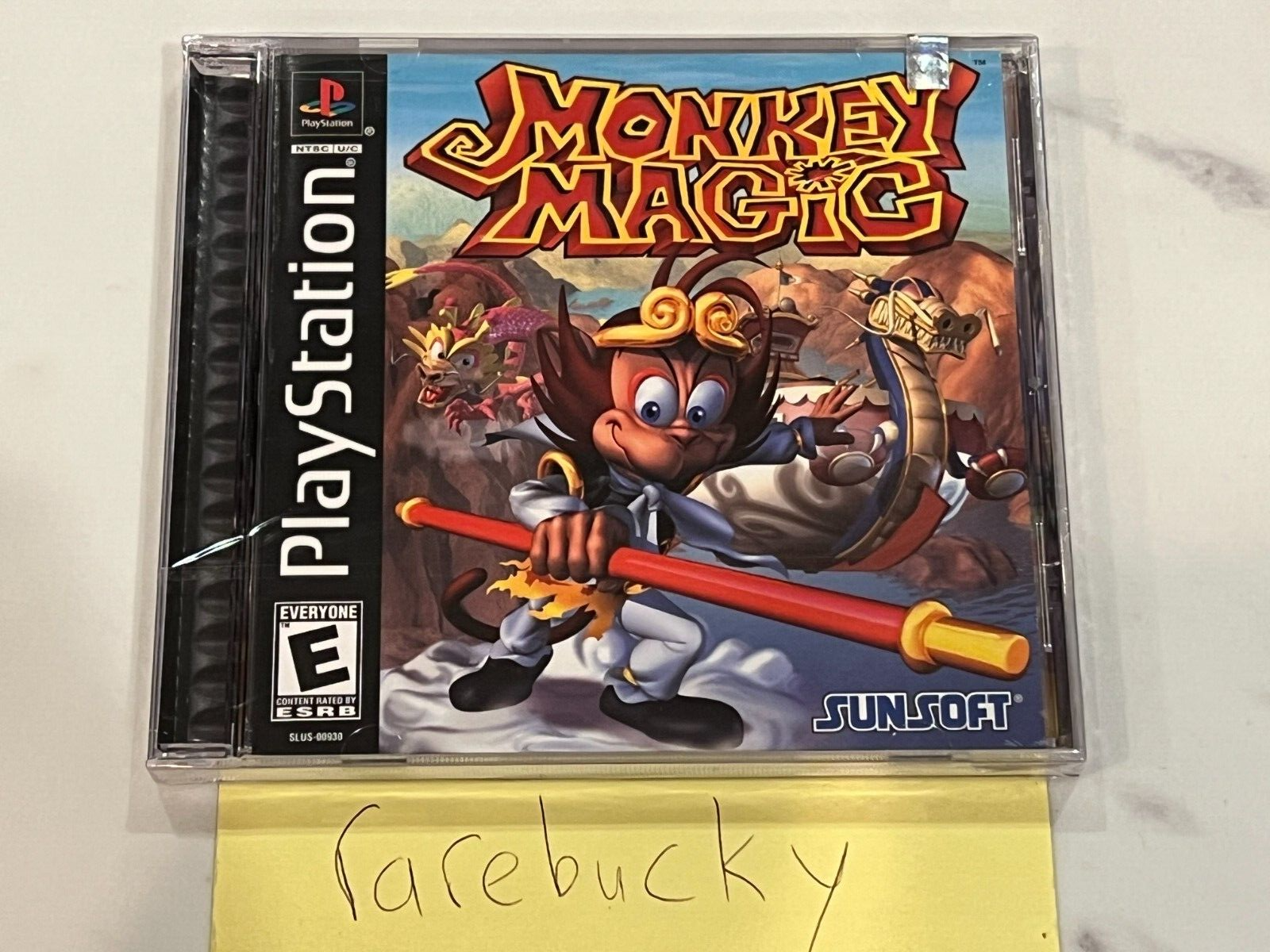 Monkey Magic (PS1 PSX Playstation) NEW SEALED Y-FOLD W/UPC