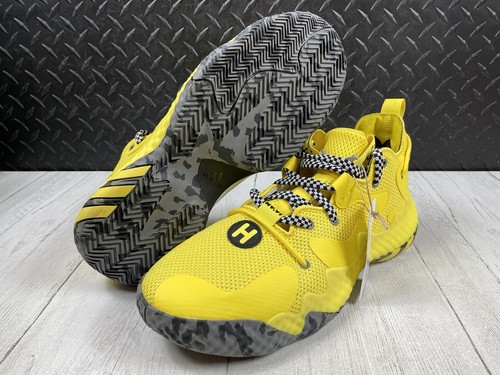 Size 11-Adidas Harden Vol. 6 Taxi Yellow Black Basketball Shoes Mens GV9586 NEW Size 11-Adidas Harden Vol. 6 Taxi Yellow Black Basketball Shoes Mens GV9586 NEW