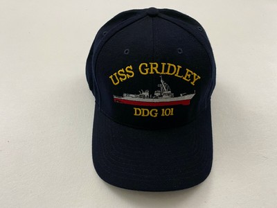 USS GRIDLEY DDG 101 The Corps Blue Baseball Cap One Size #1