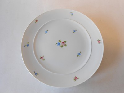 4 Block Langenthal Chateau Fleuri Dinner Plates 10 1/2