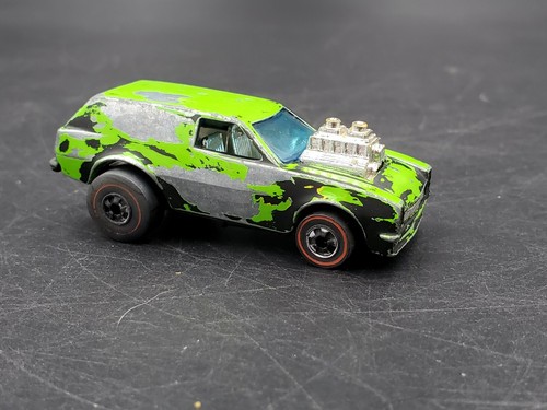 ホットウィール　POISON PINTO ポイズン　ピント　レッドライン　香港製 Hot Wheels Redline 1975 Poison Pinto Hong Kong Lime Green