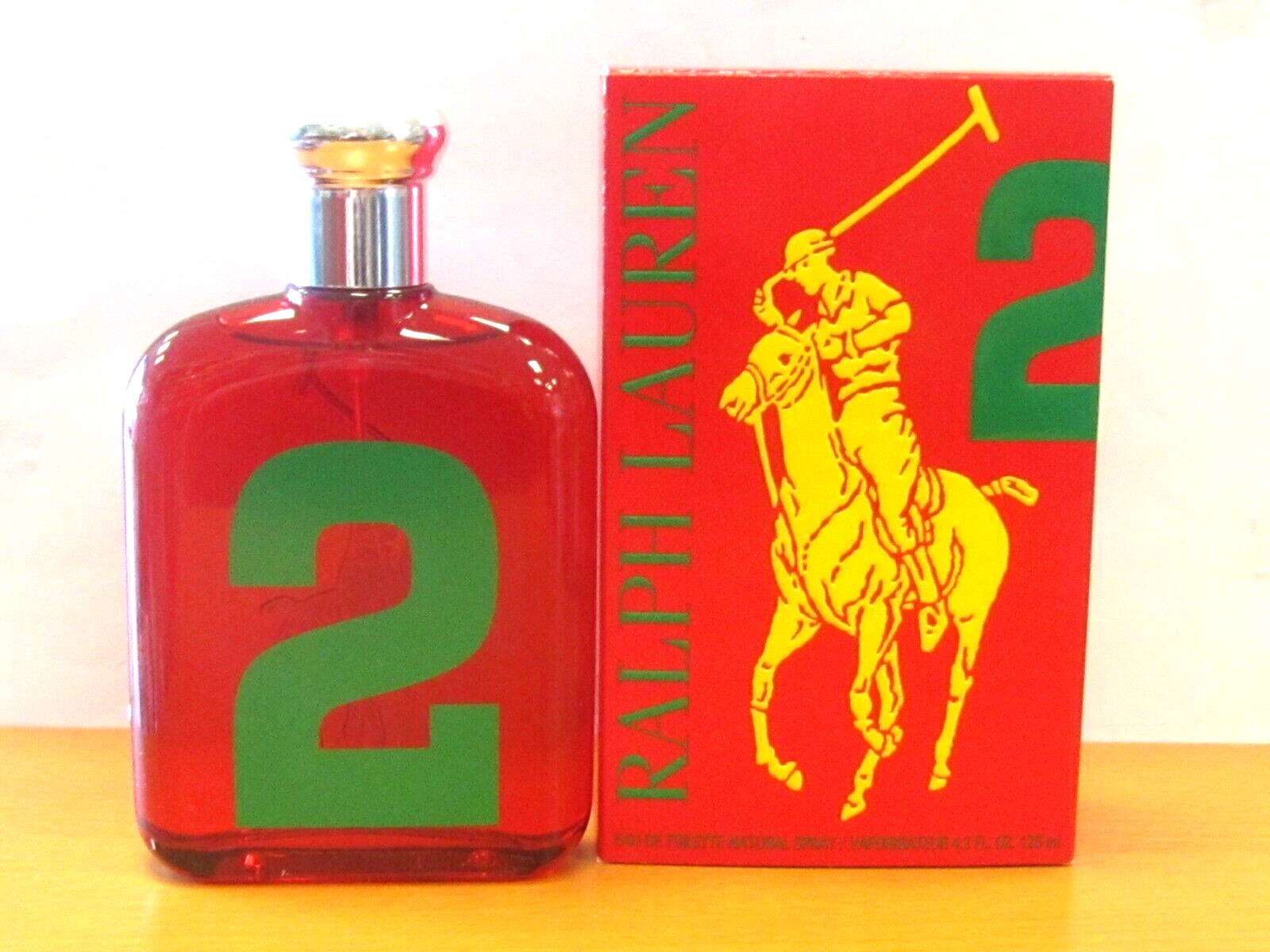 RALPH LAUREN Big Pony 2 Red Eau De Toilette – 75 Ml, Frischer & Sportlicher Herrenduft
