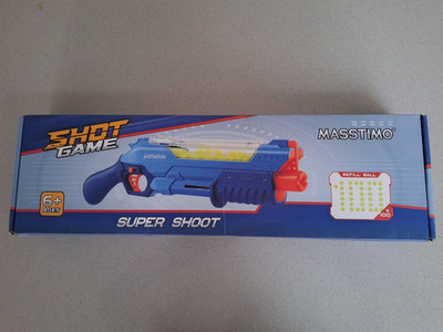 Nerf ball type shooter by Masstimo, pump action - 100 shots