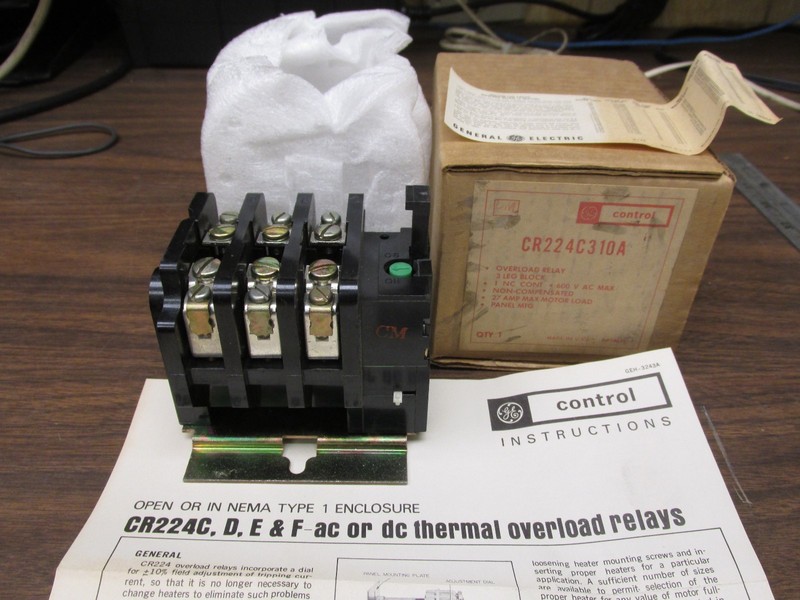 Ge Overload Relays Surplus Industrial Equipment