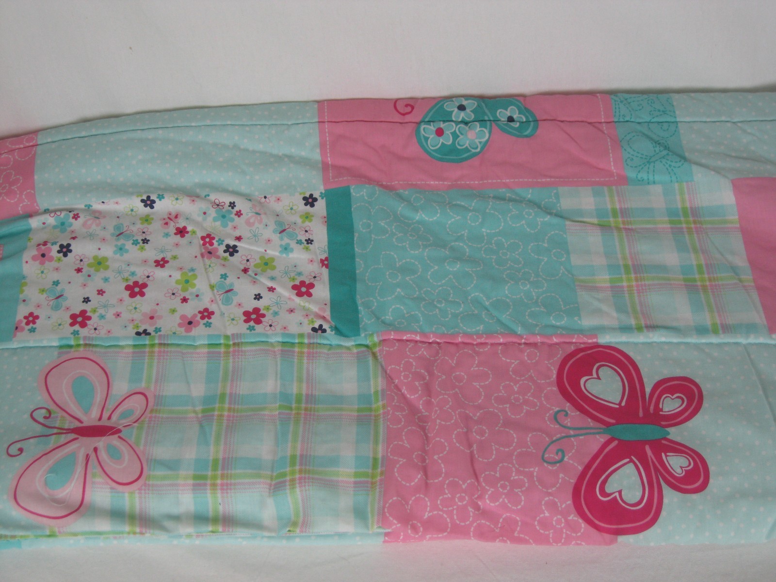 Butterfly Kids Size FULL Bed Bedding Jumping  Beans Comforter Set  Girl