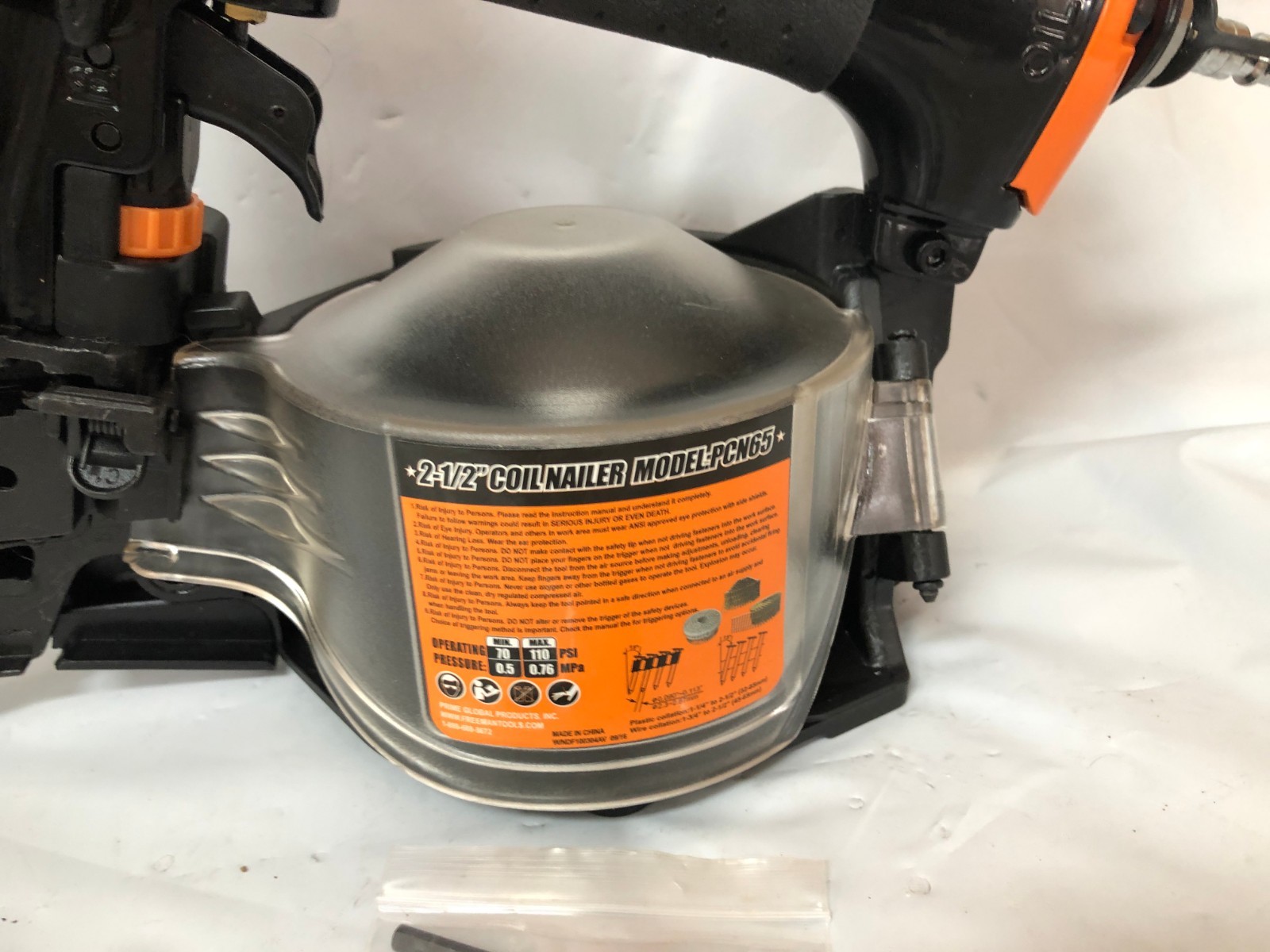 Freeman PCN65 Coil Siding Nailer