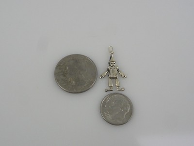 Sterling Silver Articulated Clown Jester 1