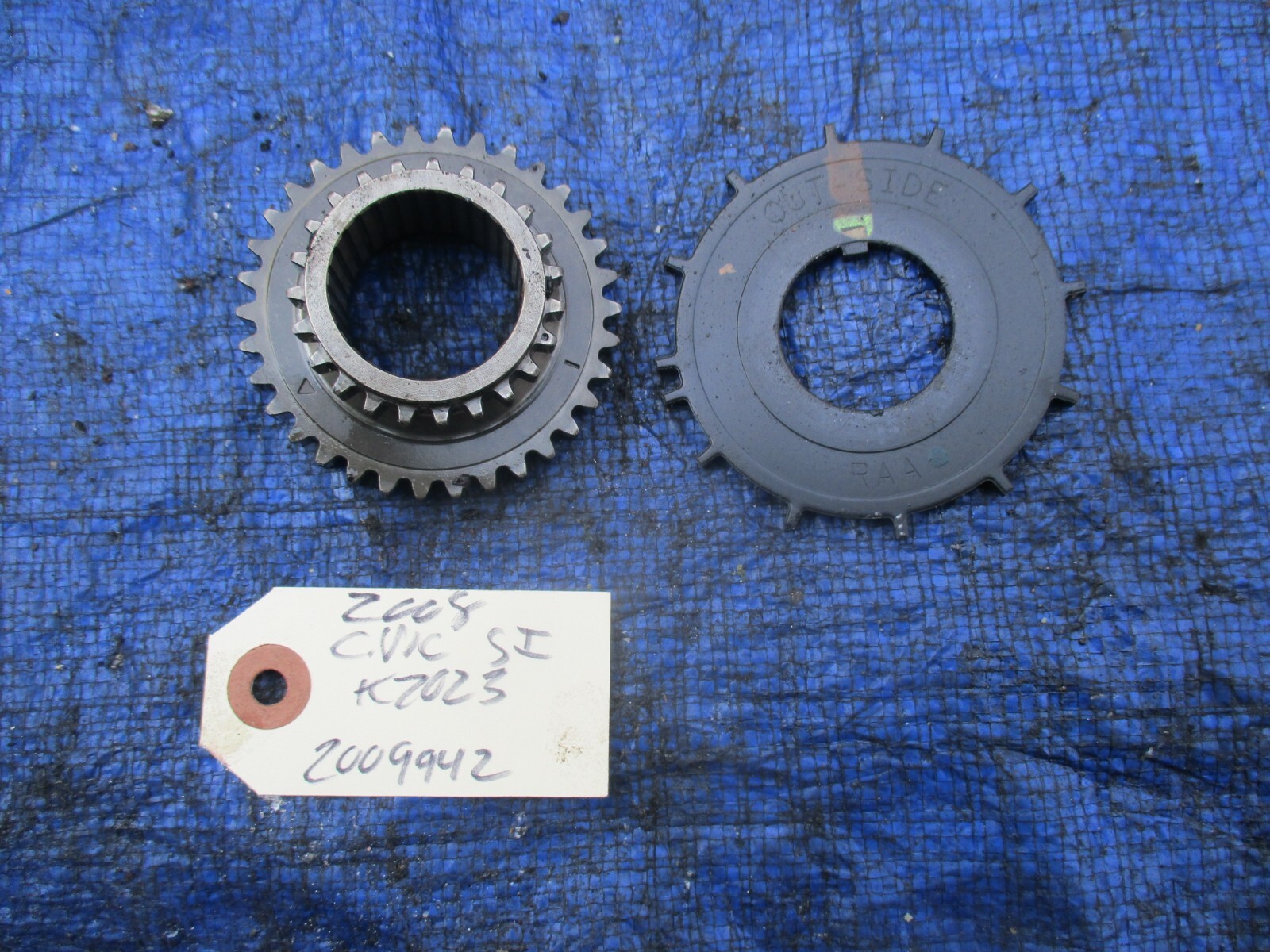 06-11 Honda Civic SI K20Z3 timing gear sprocket engine motor
