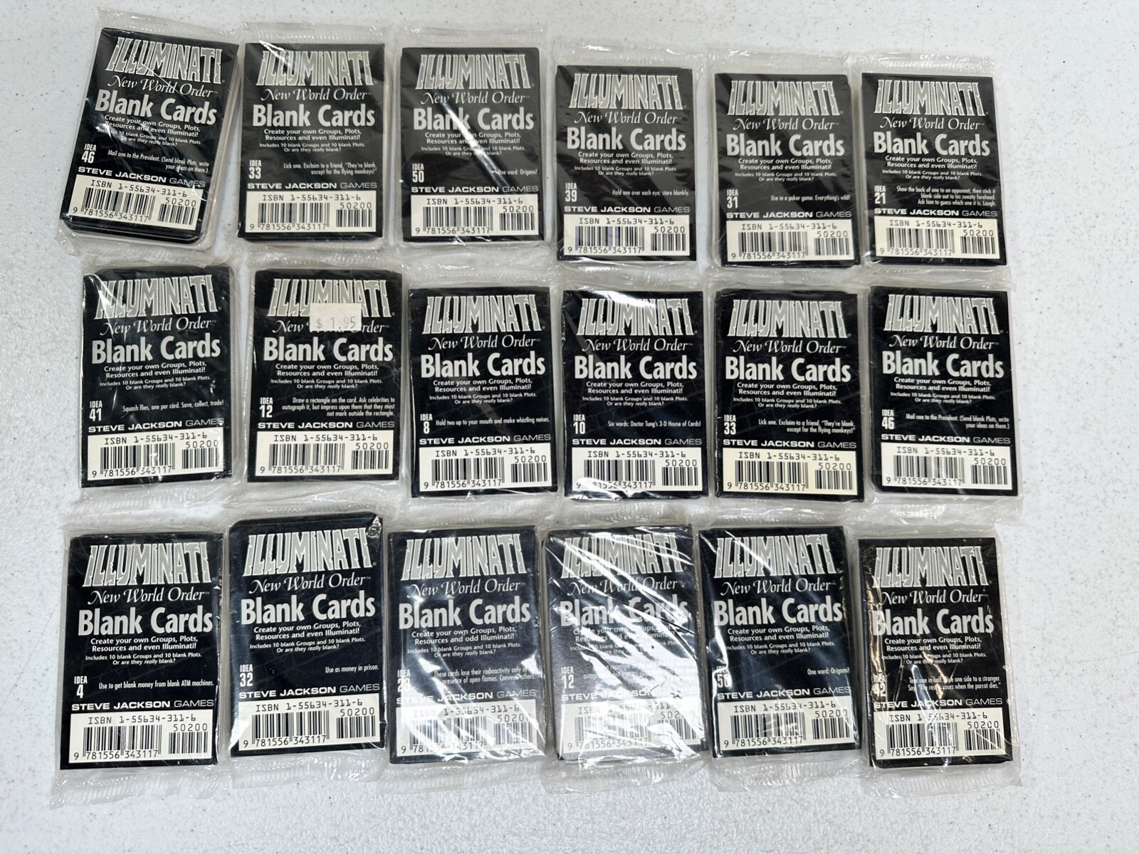 その他 Illuminati New World Order Booster Pack Amazon.com: Illuminati New World Order Limited Edition