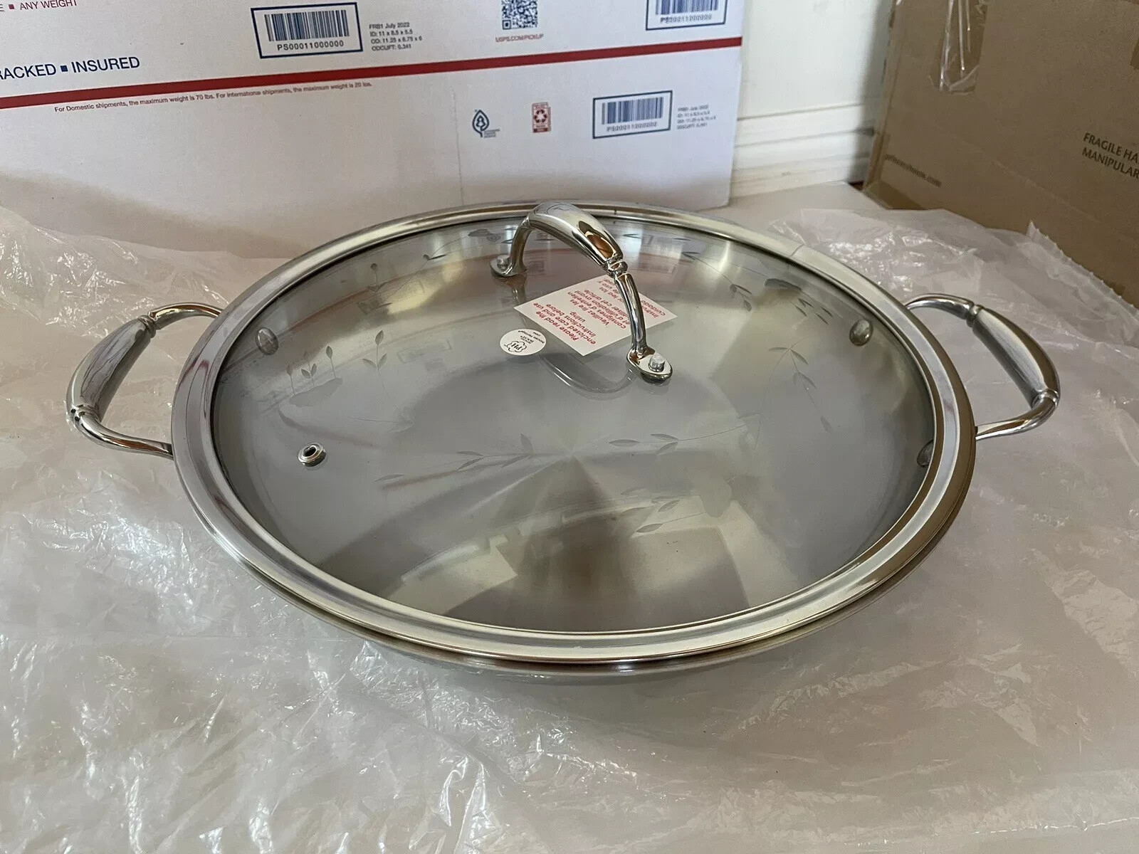 k*u様 ASAHI PRINCESS PAN 3P Set Princess House Stainless Steel 3 Qt Saucepan Item #3677
