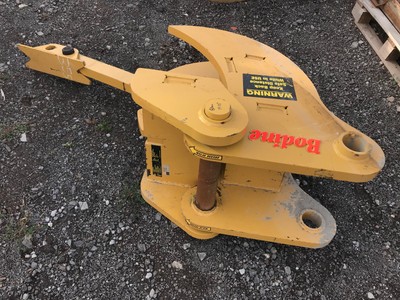 NEW - Bodine Stump Shear Attachment, 80mm Pins, Komatsu PC200, CAT 318 320