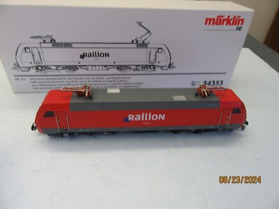 HO - Marklin 34353 Digital E-Loco BR152 073-3 ''RAILON'' of the DB - NOS