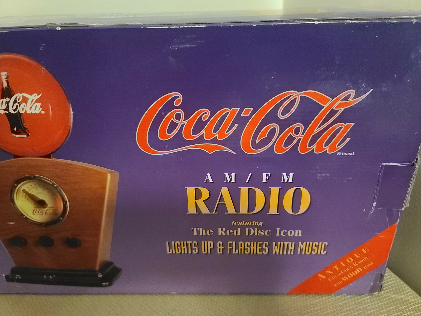 1996 Coca Cola AM FM Radio | eBay